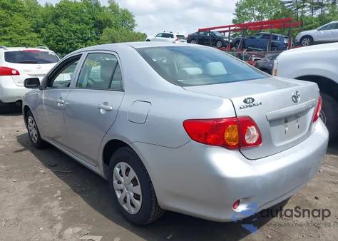 2009 Toyota Corolla Le из США, поврежденный, VIN 1NXBU40EX9Z104707
